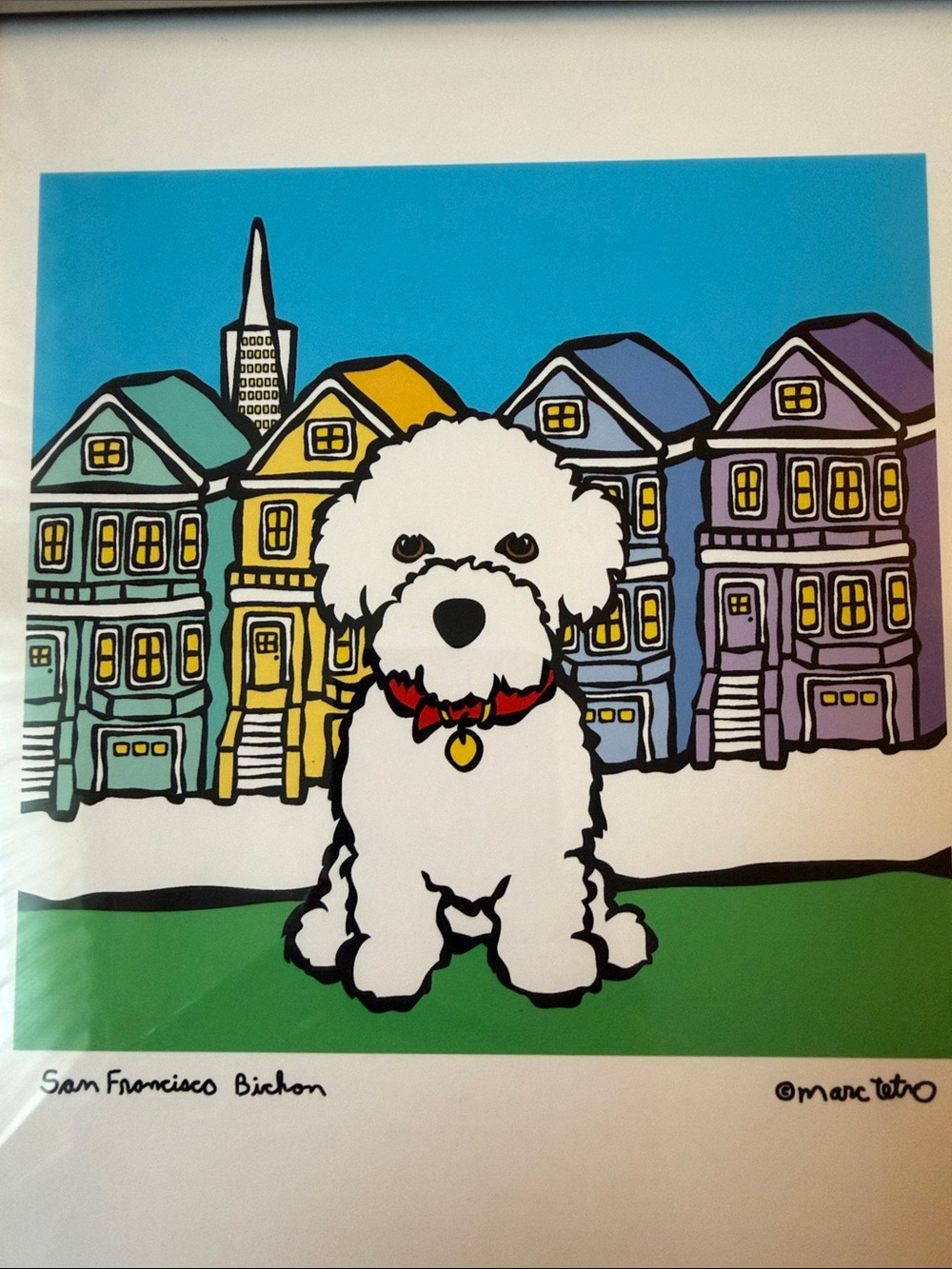 Iconic San Francisco Bichon by Marc Tetro - Picture 4 of 10